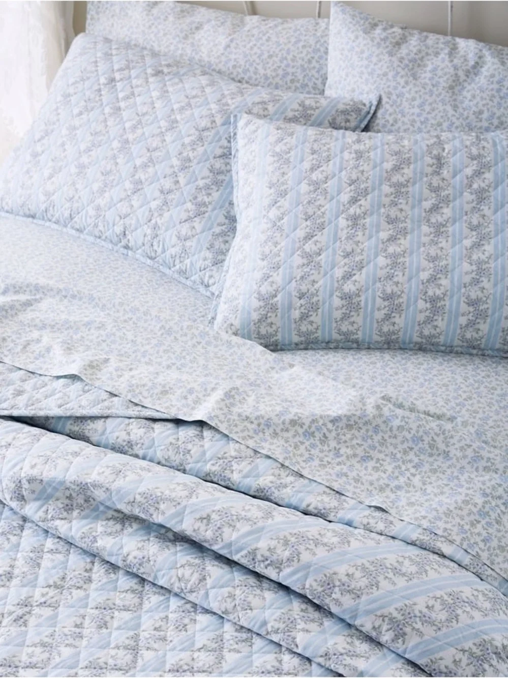LoveShackFancy Marigold Wreath Cotton Quilted Single Pillowcase Sham